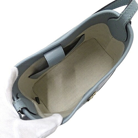 GUCCI Blue Shoulder Bag - Picture 6 of 11